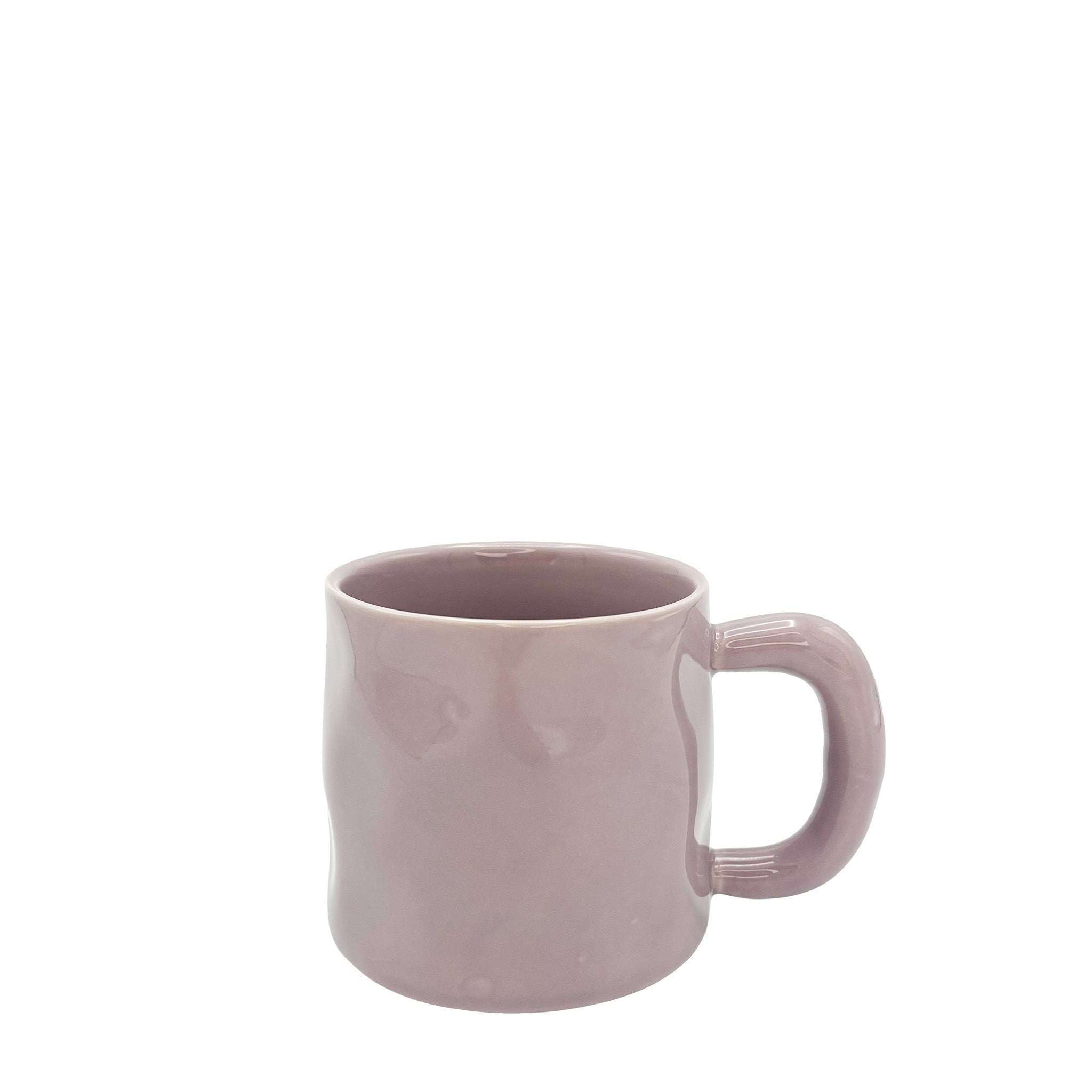 Drinkmok paars met oor