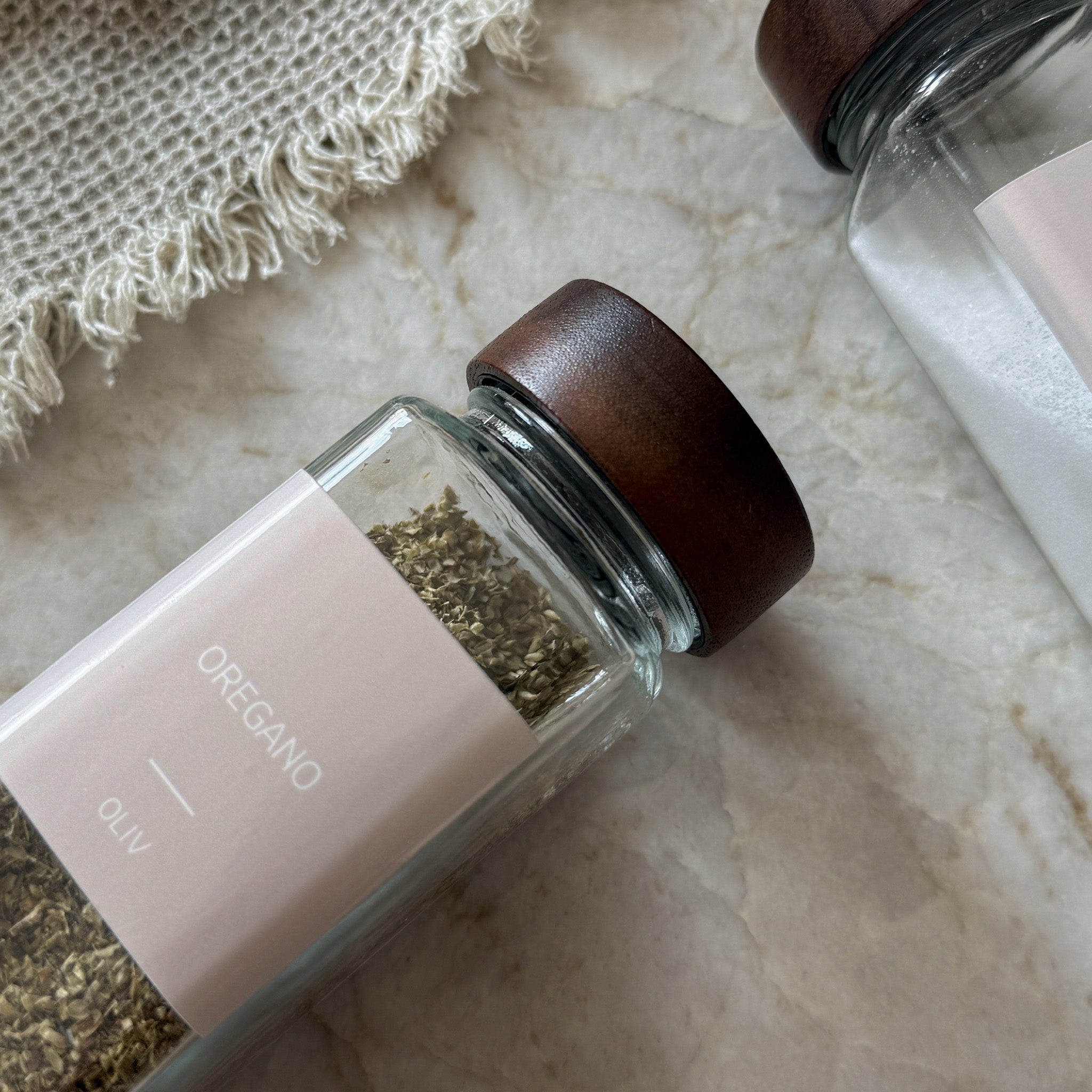 Detail acacia houten draaideksel