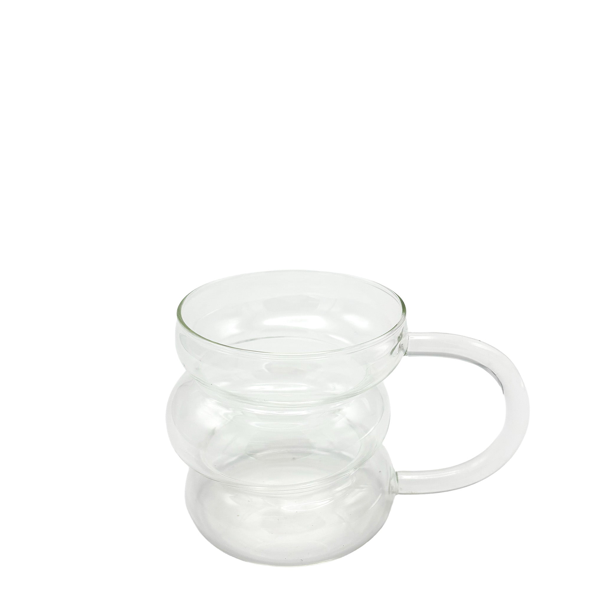 Drinkglas met oor en bol vorm